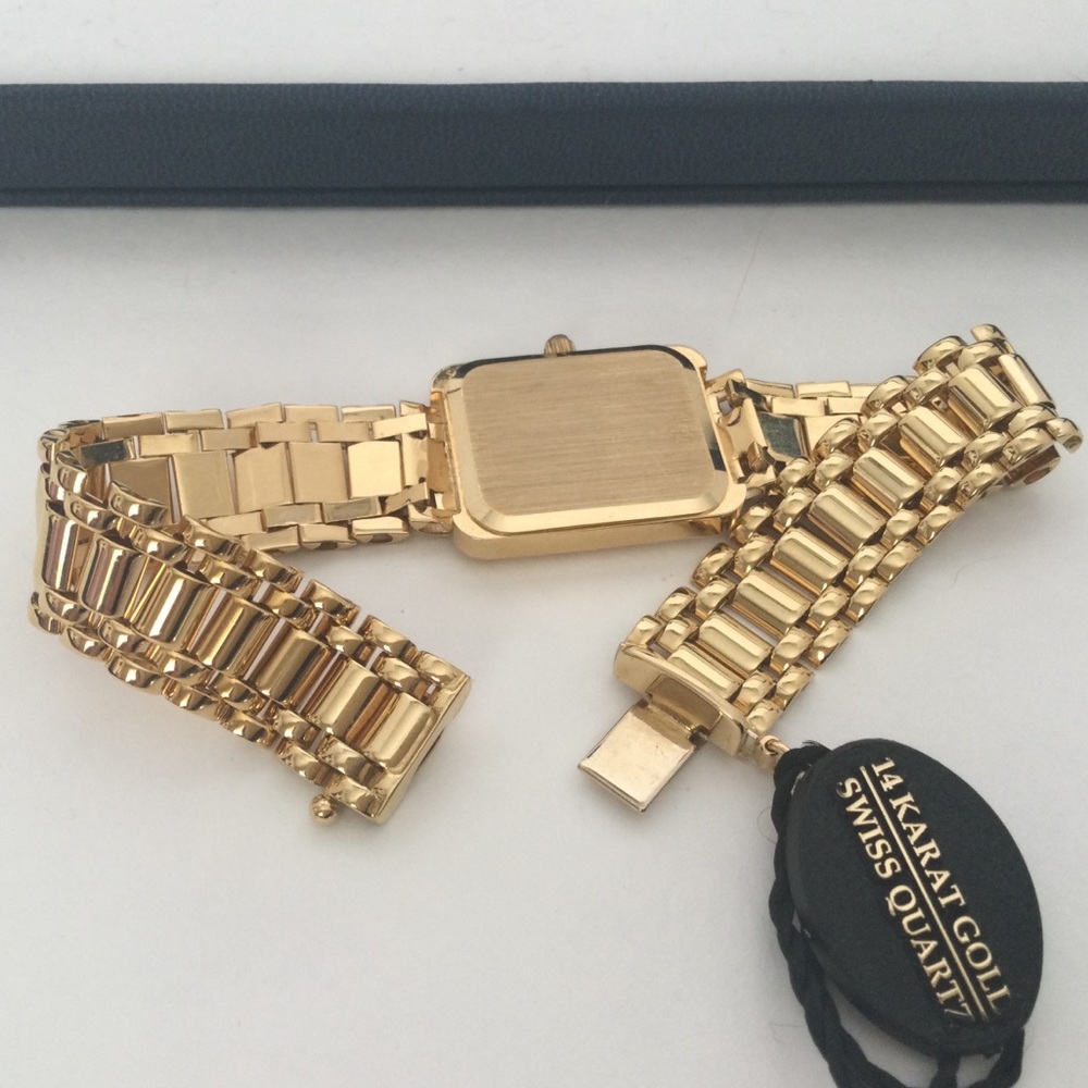 NEW 14k MICHAEL ANTHONY GOLD WATCH - Picture 6 of 10